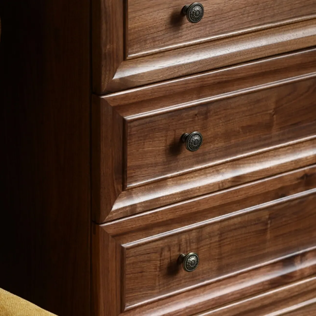 Retro wooden pattern in Brown Traditional Style Image - 7