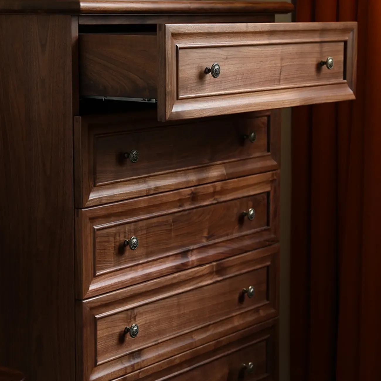 Retro wooden pattern in Brown Traditional Style Image - 8