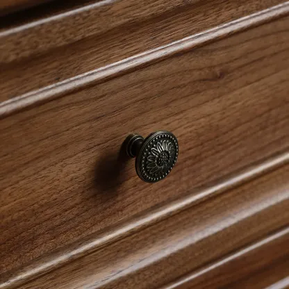 Retro wooden pattern in Brown Traditional Style Image - 9