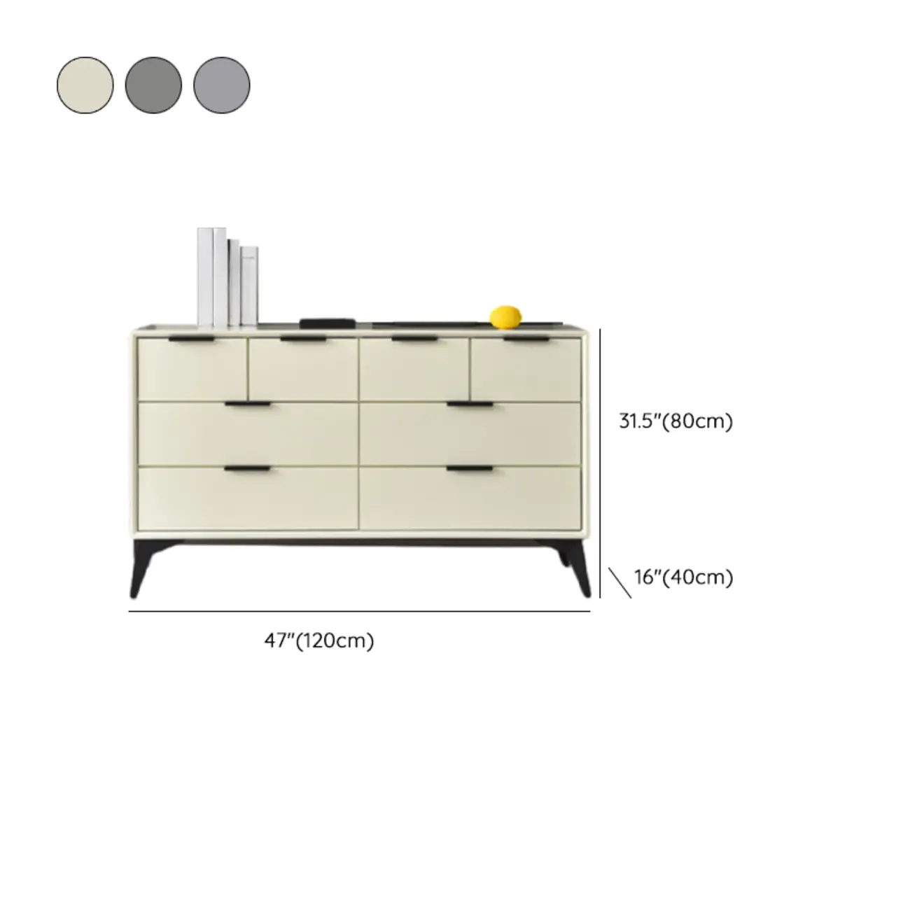 Modern Wood Dressers in Gray for Bedroom 5~7 Drawers Image - 29 | homeyfad