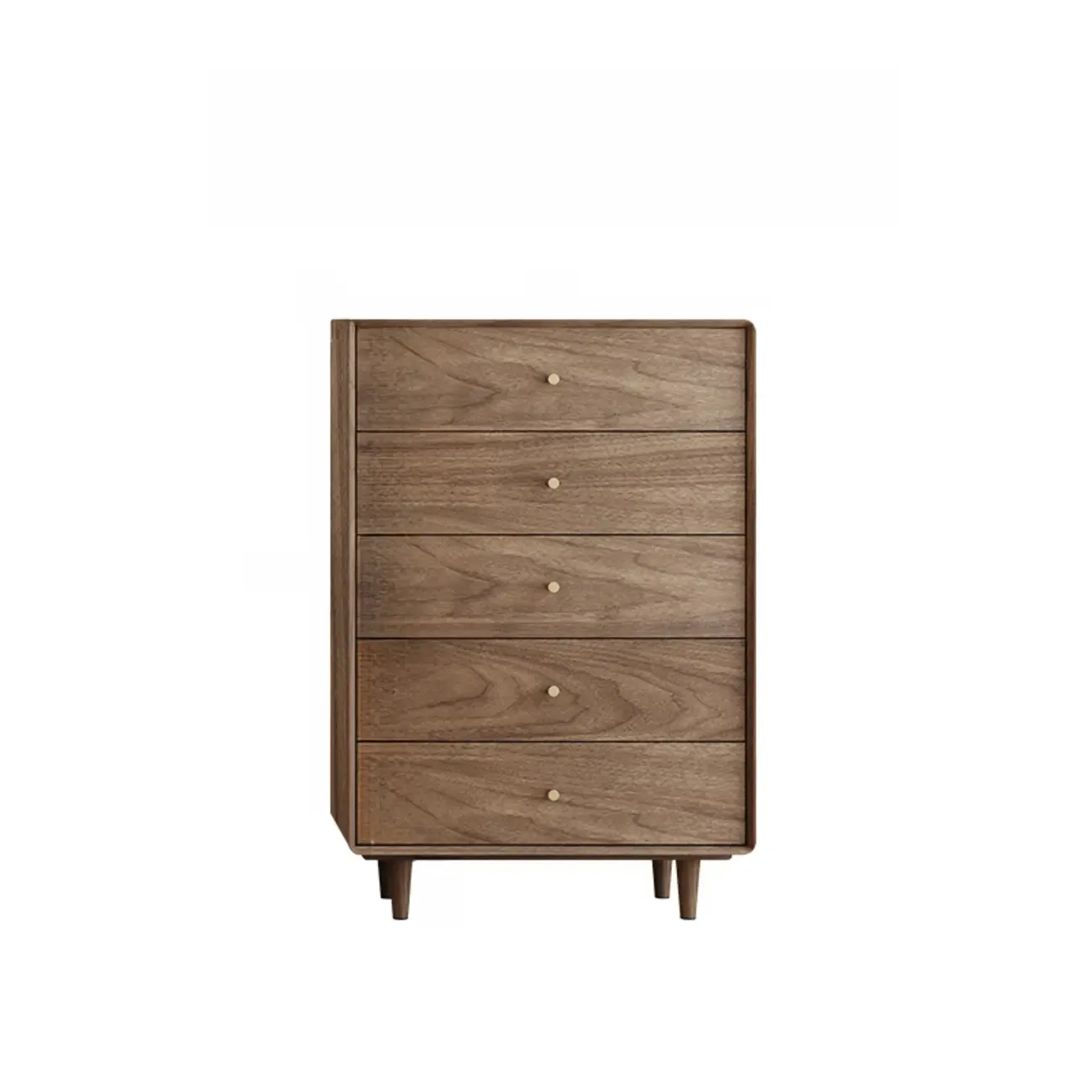 Ordinary Brown Wood Modern Dressers WIth 3~5 Drawers Image - 4