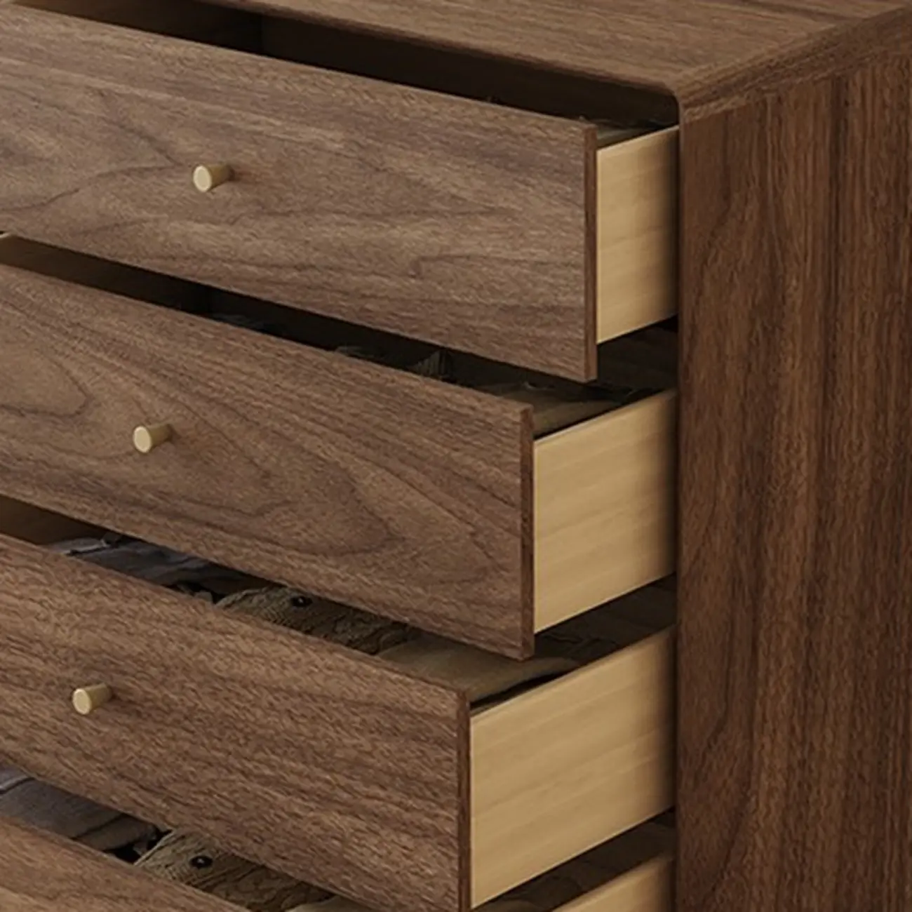 Ordinary Brown Wood Modern Dressers WIth 3~5 Drawers Image - 9 | homeyfad