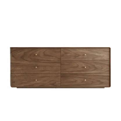 Ordinary Brown Wood Modern Dressers WIth 3~5 Drawers Image - 11