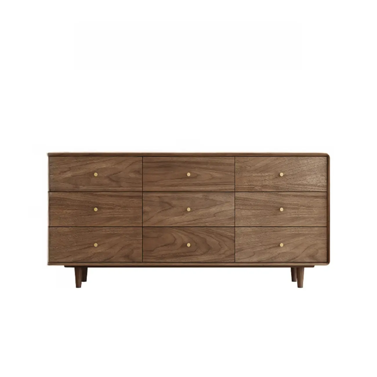 Ordinary Brown Wood Modern Dressers WIth 3~5 Drawers Image - 19