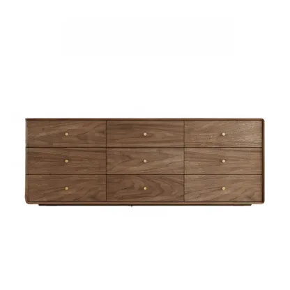 Ordinary Brown Wood Modern Dressers WIth 3~5 Drawers Image - 21