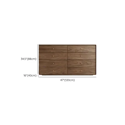 Ordinary Brown Wood Modern Dressers WIth 3~5 Drawers Image - 31