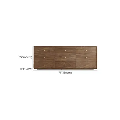 Ordinary Brown Wood Modern Dressers WIth 3~5 Drawers Image - 35