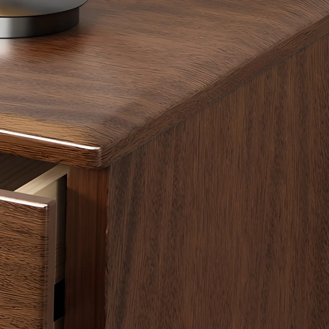 Classic Wooden Dresser with 5-Drawers for Living Room Image - 14 | homeyfad