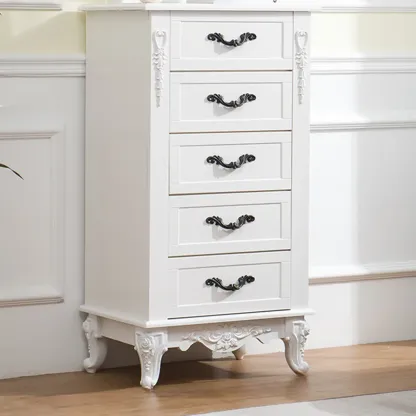 Traditional Wood Chest with 5-Drawers for Bedroom Image - 23