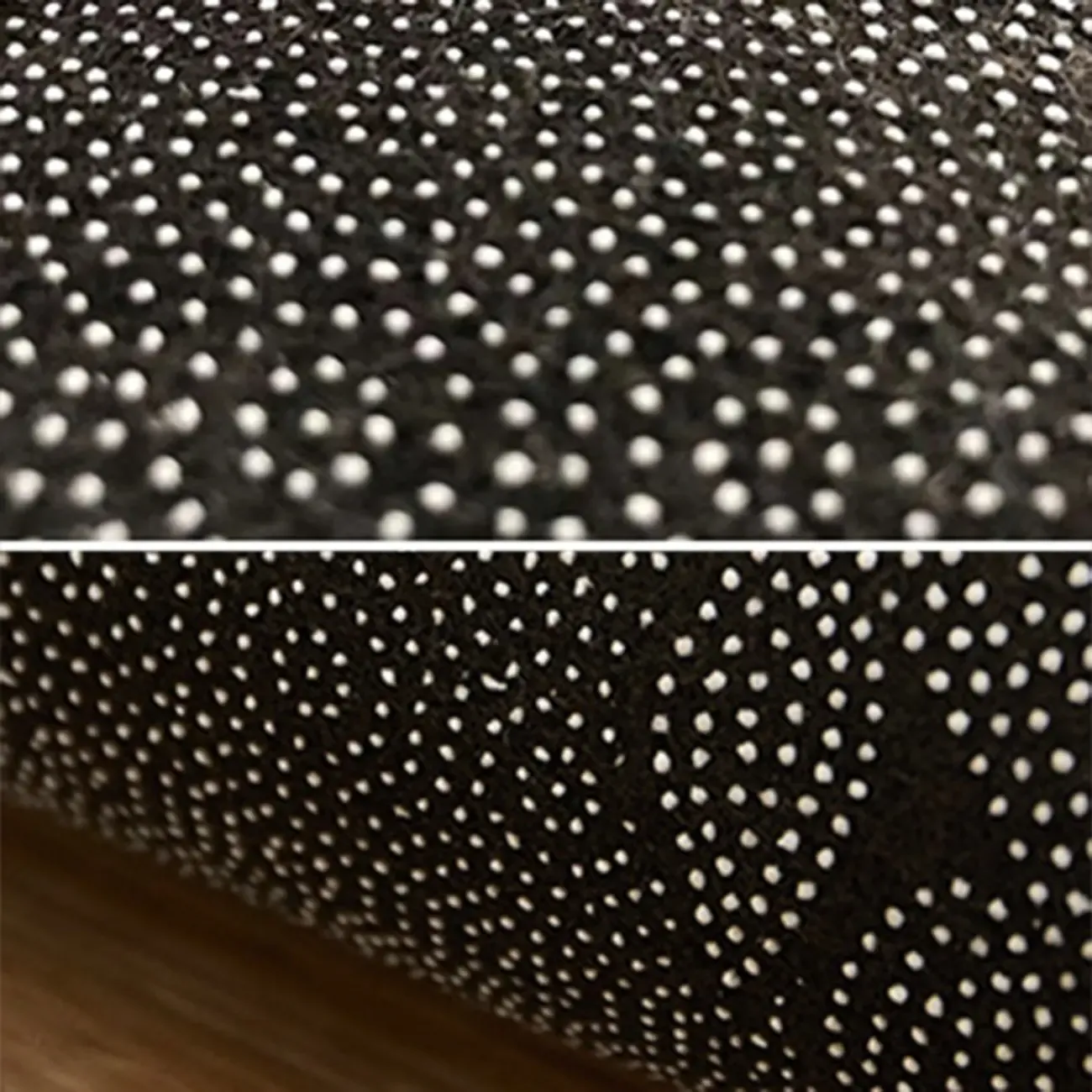 Contemporary Anti-Slip Polyester Striped Rectangle Area Rug Image - 11