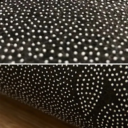 Contemporary Anti-Slip Polyester Striped Rectangle Area Rug Image - 11