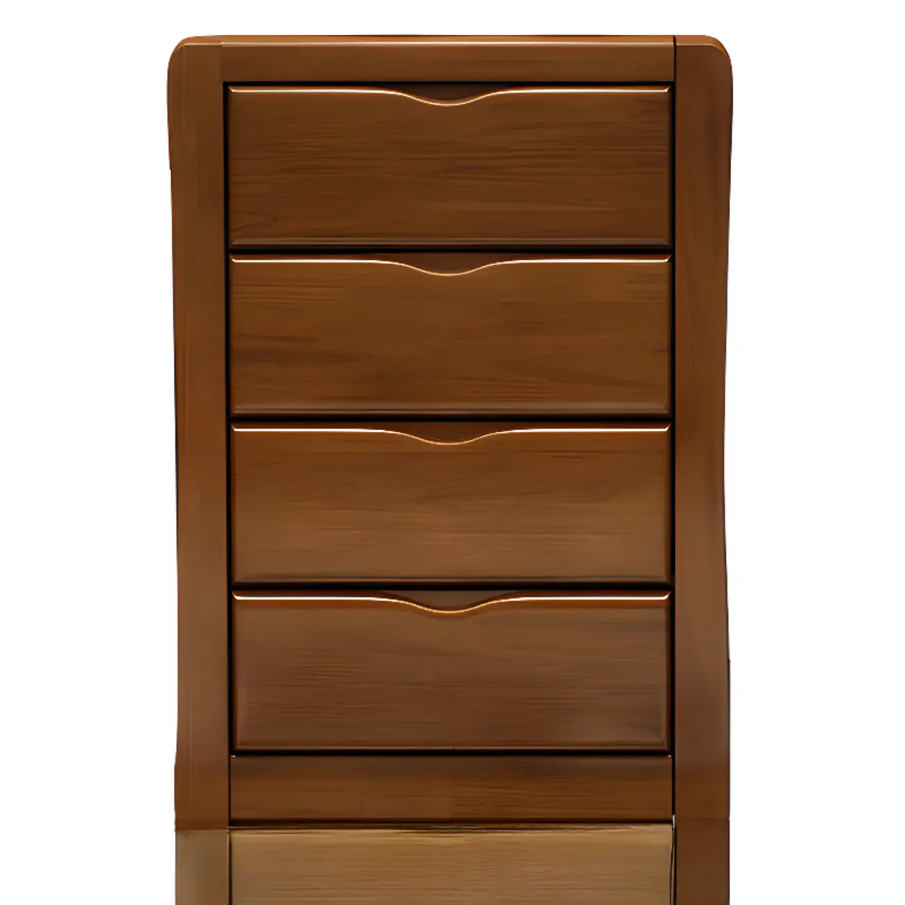 Modern Wood Dressers in Brown Finish Image - 7 | homeyfad