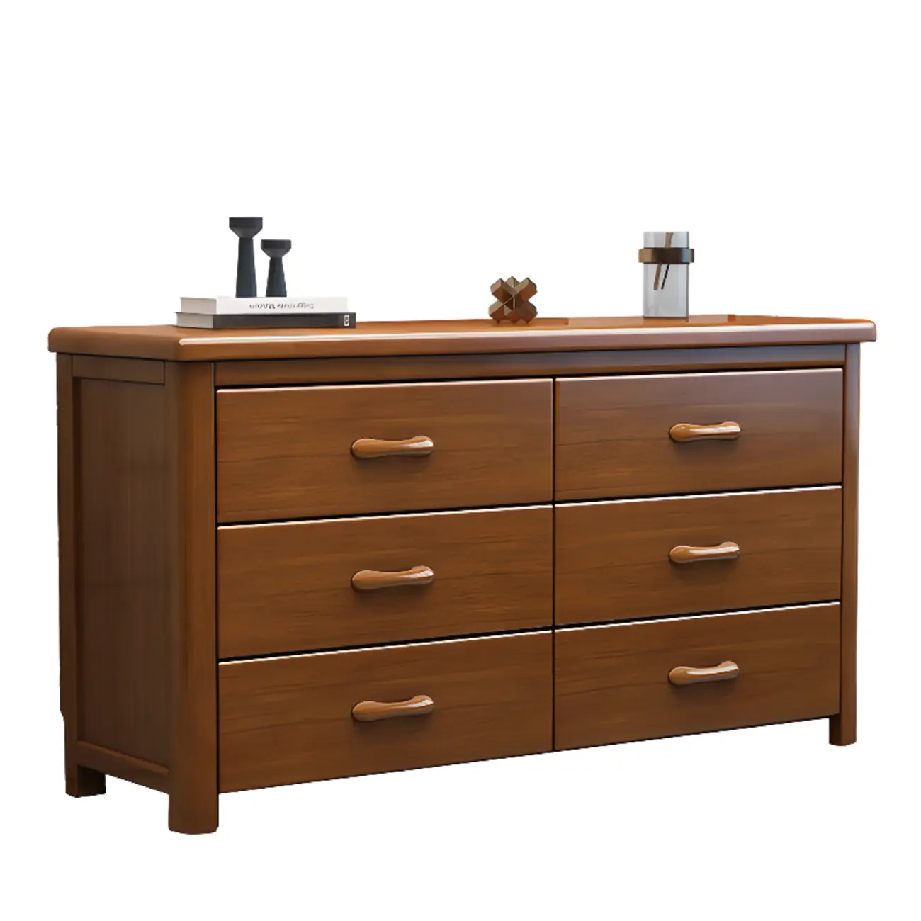 Modern Wood Dressers in Brown Finish Image - 17 | homeyfad