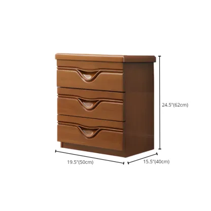 Modern Wood Dressers in Brown Finish Image - 22