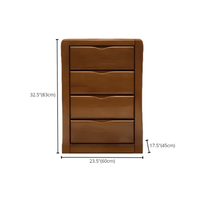 Modern Wood Dressers in Brown Finish Image - 23