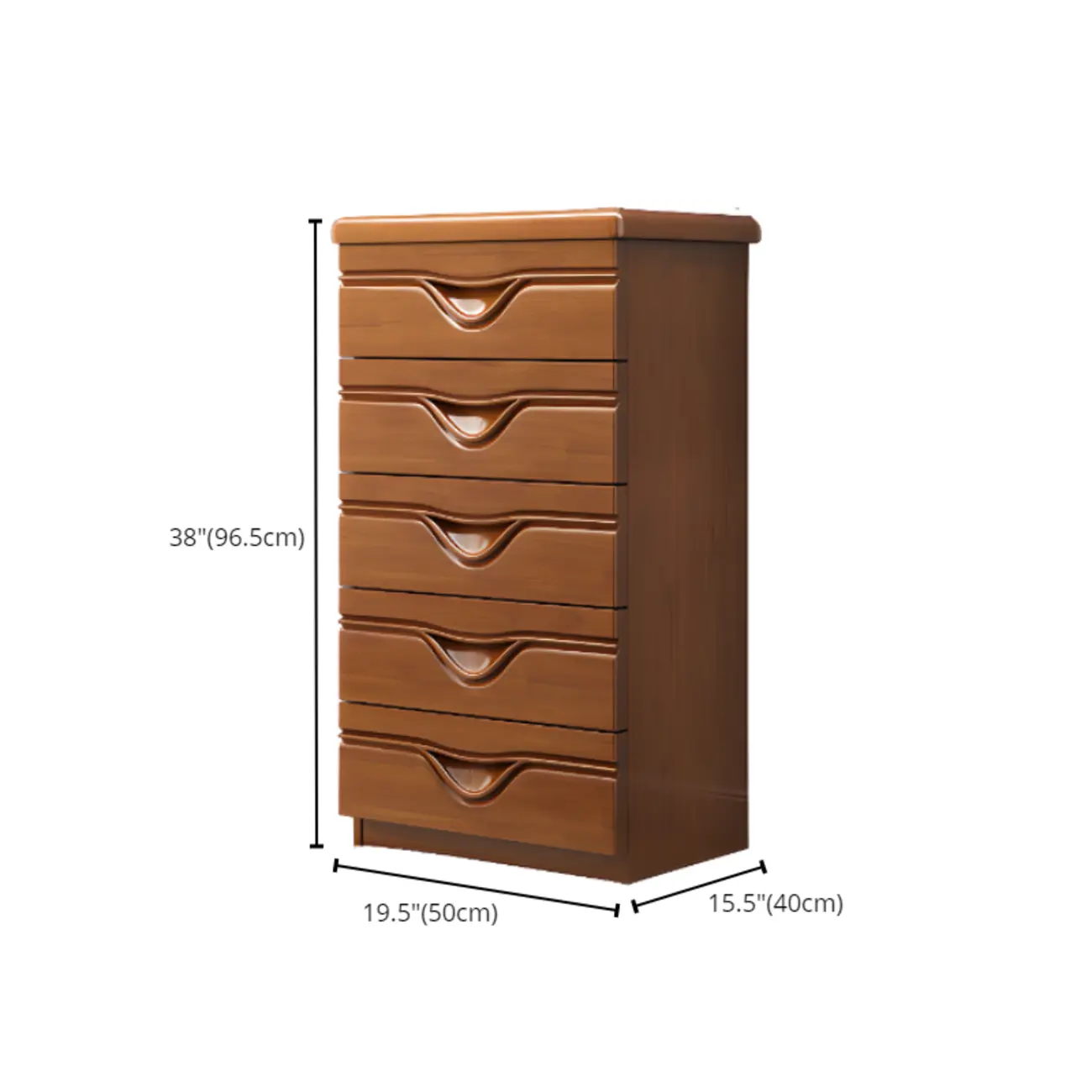 Modern Wood Dressers in Brown Finish Image - 26 | homeyfad
