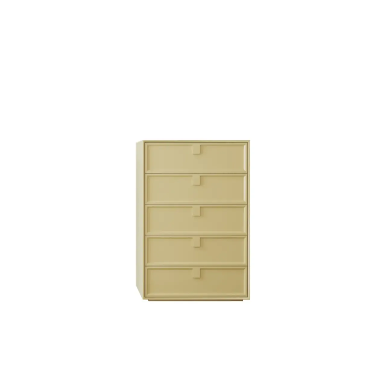 Modern Wood Dressers in Blue Color for Bedroom Image - 2