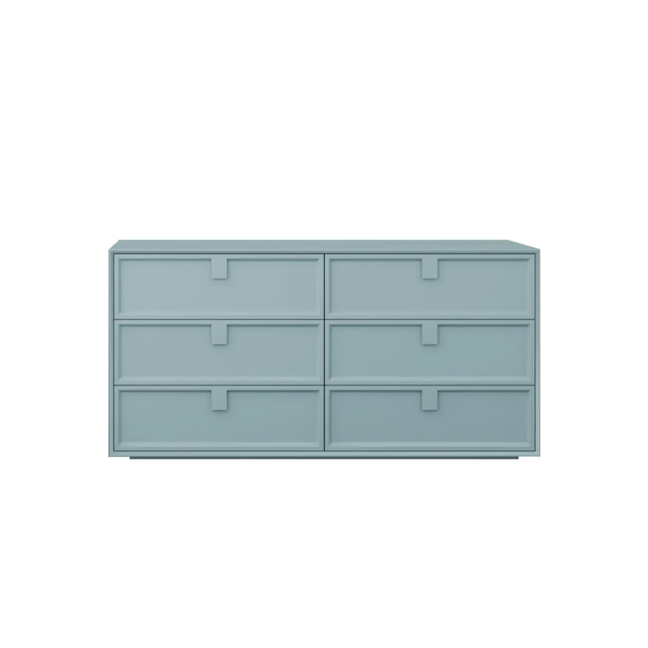 Modern Wood Dressers in Blue Color for Bedroom Image - 3 | homeyfad