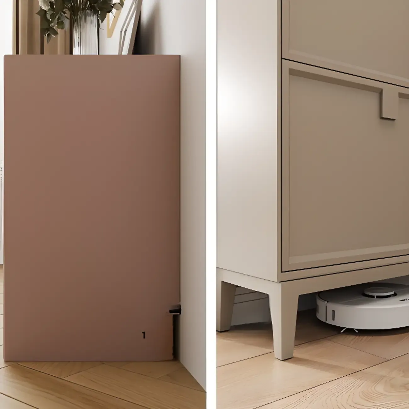 Modern Wood Dressers in Blue Color for Bedroom Image - 10