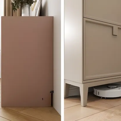 Modern Wood Dressers in Blue Color for Bedroom Image - 10