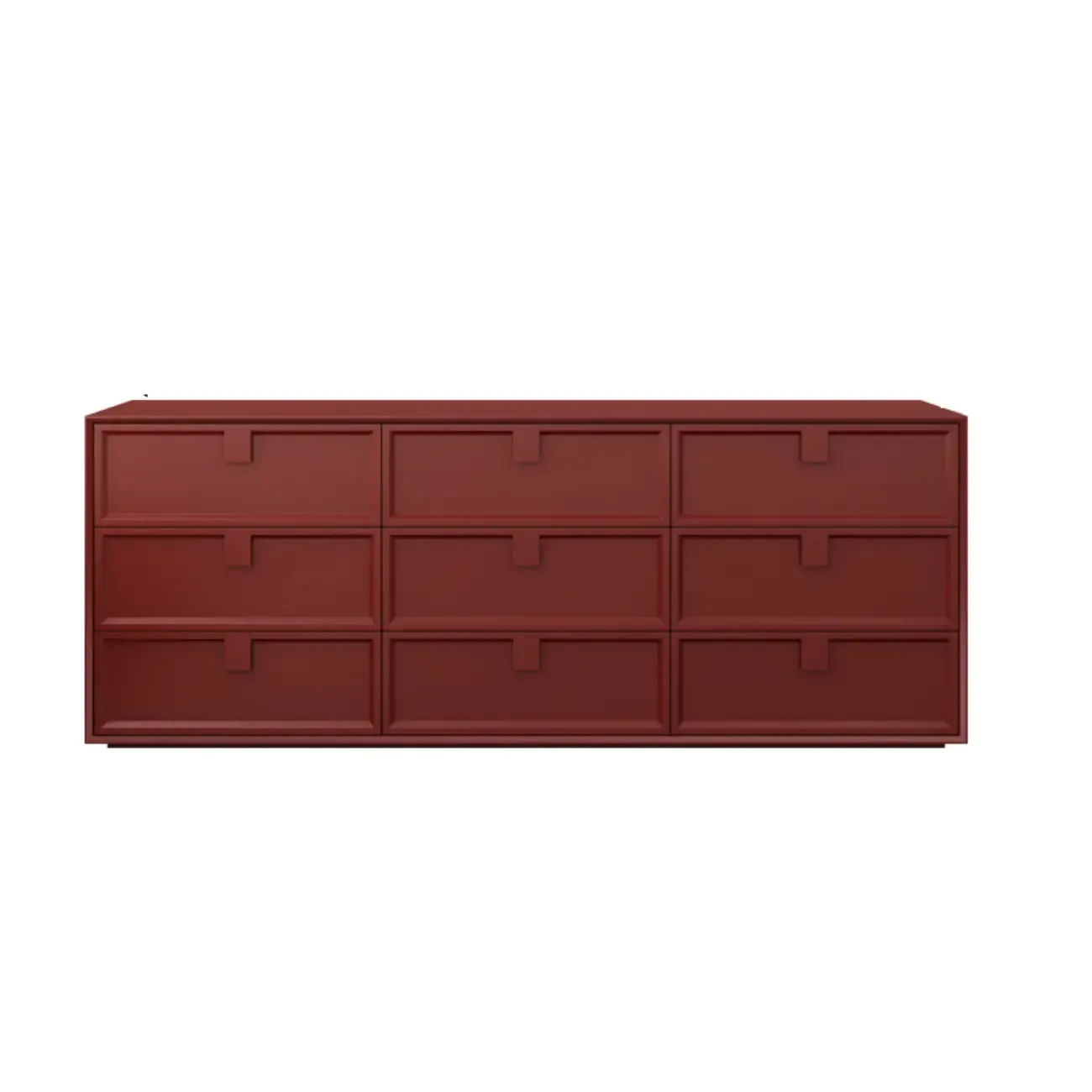 Modern Wood Dressers in Blue Color for Bedroom Image - 12