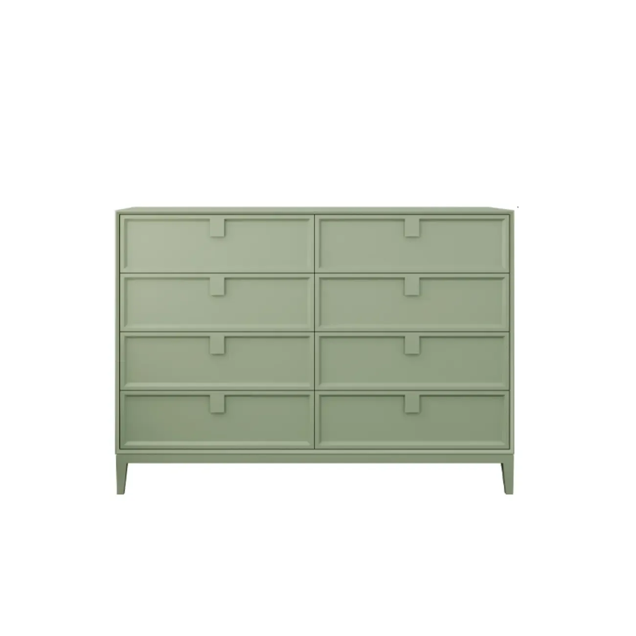 Modern Wood Dressers in Blue Color for Bedroom Image - 17