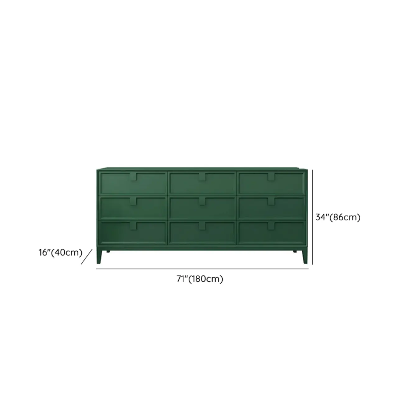 Modern Wood Dressers in Blue Color for Bedroom Image - 32 | homeyfad