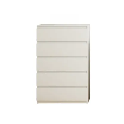 Modern Oak Wood Dresser Chest with Multiple Drawers Image - 9