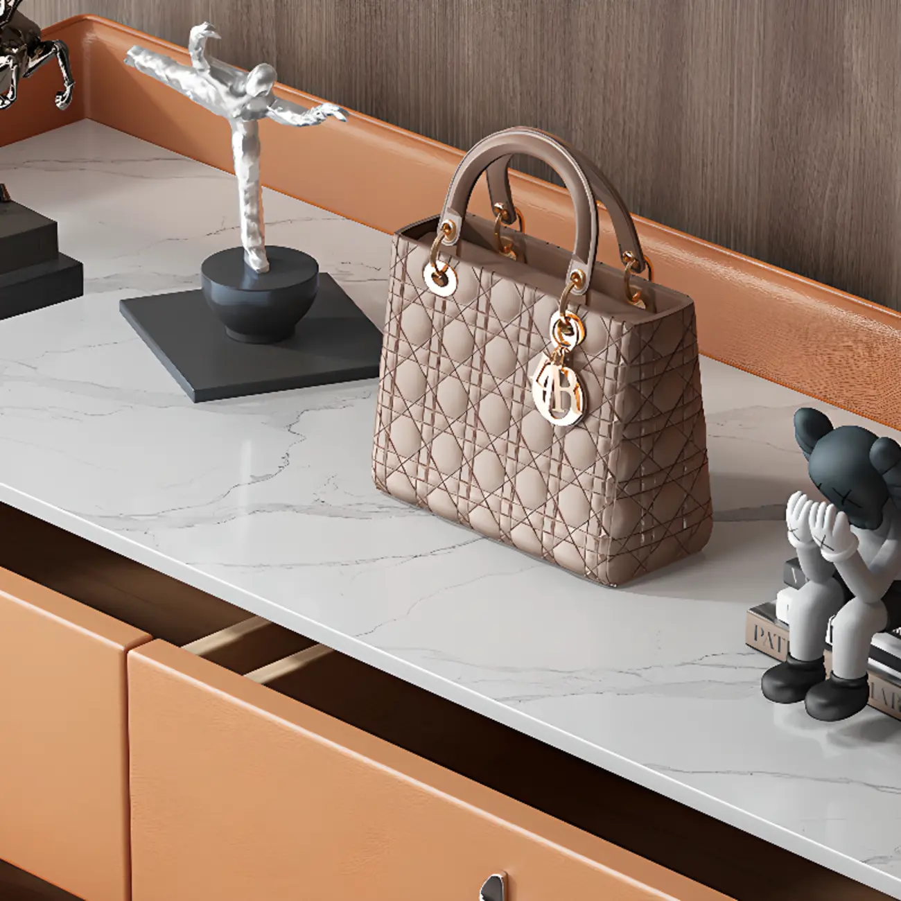 Modern Solid Wood Dresser with 8-Drawers for Bedroom Image - 11 | homeyfad