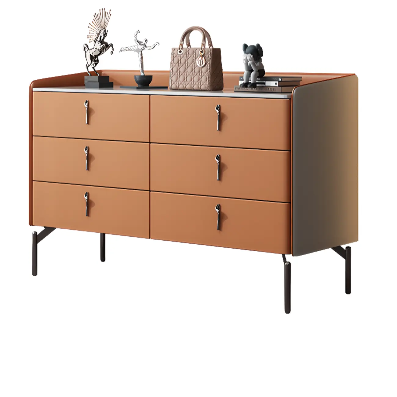 Modern Solid Wood Dresser with 8-Drawers for Bedroom Image - 20 | homeyfad