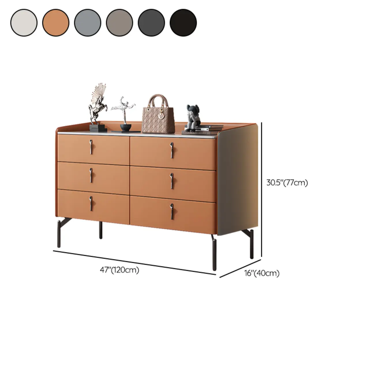 Modern Solid Wood Dresser with 8-Drawers for Bedroom Image - 33 | homeyfad
