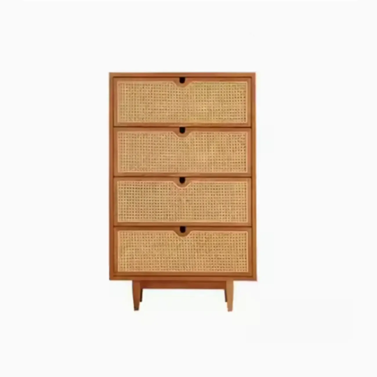 Wood Brown Tropical Style Dressers In Bedroom Image - 5