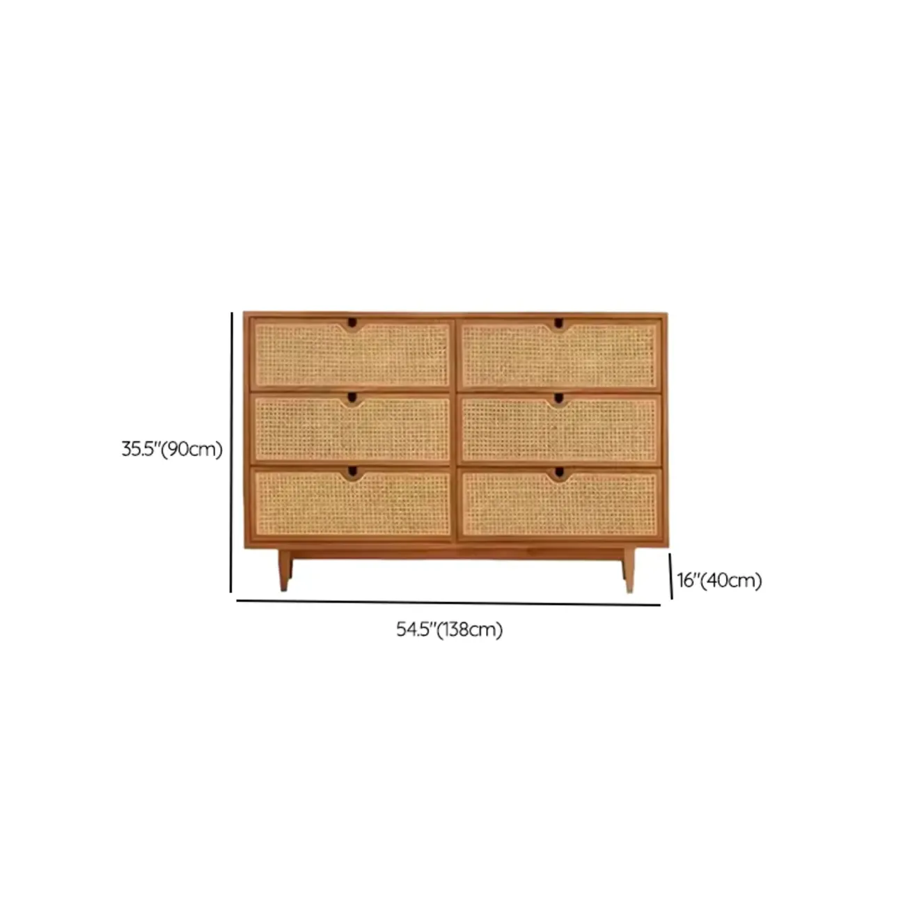 Wood Brown Tropical Style Dressers In Bedroom Image - 13