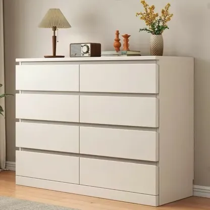 Modern Wood Dressers in Natural Finish Image - 2