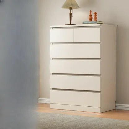 Modern Wood Dressers in Natural Finish Image - 7