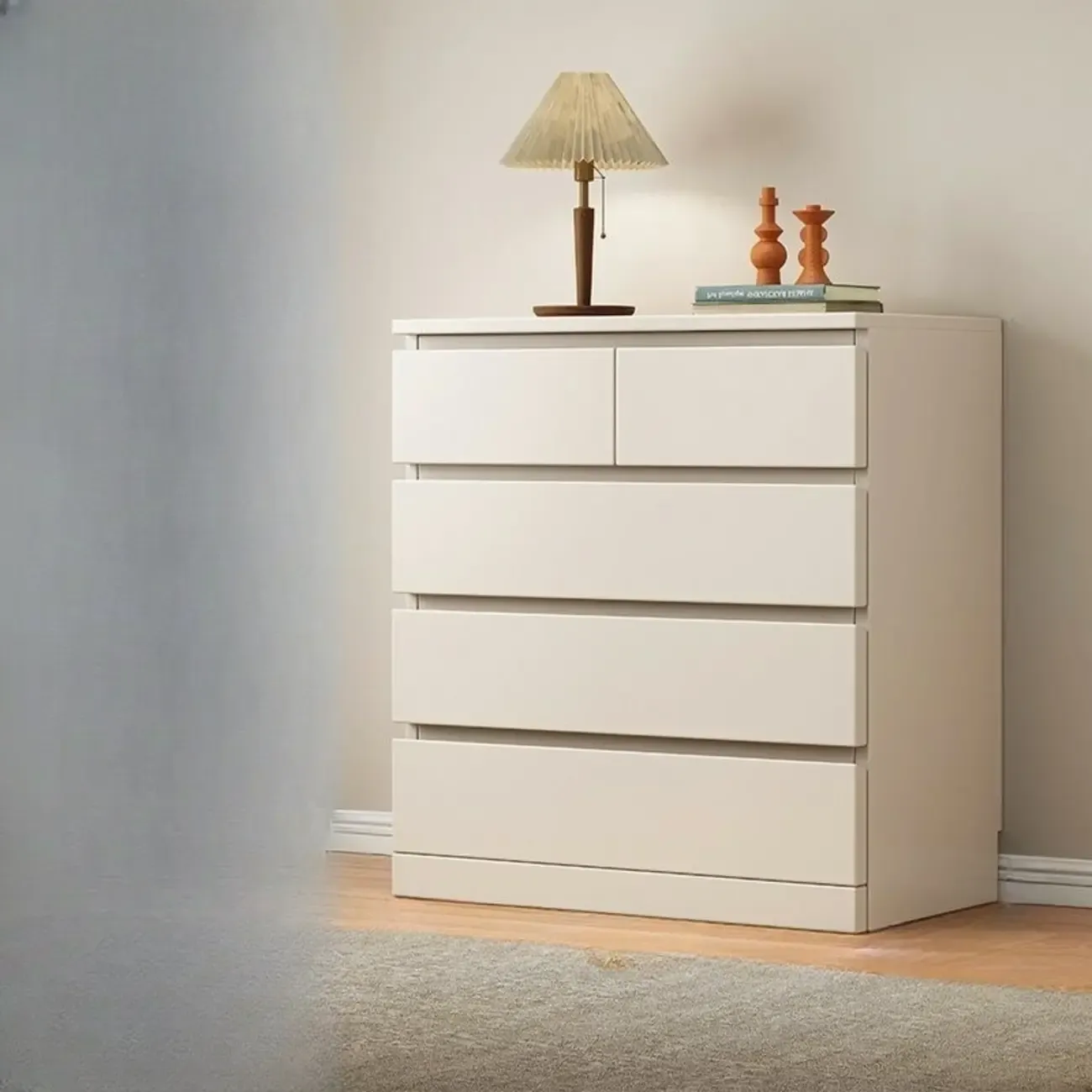 Modern Wood Dressers in Natural Finish Image - 9
