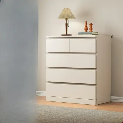 Modern Wood Dressers in Natural Finish Image - 12
