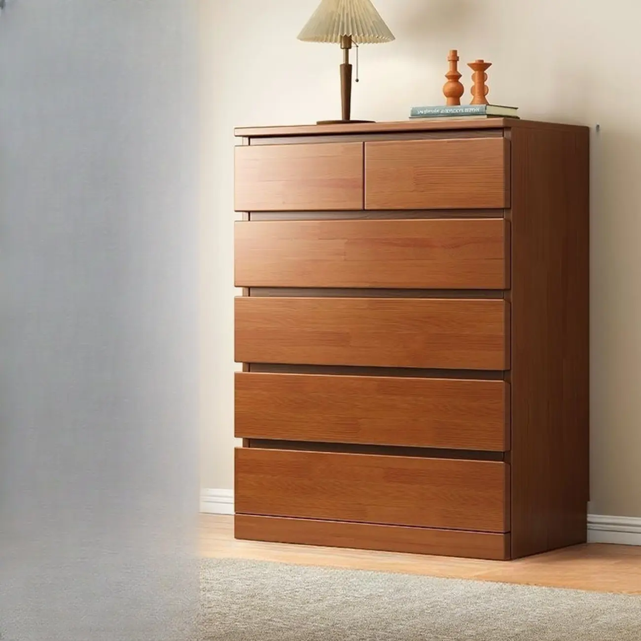 Modern Wood Dressers in Natural Finish Image - 20 | homeyfad