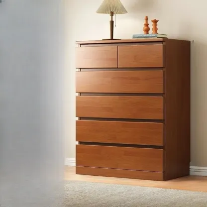 Modern Wood Dressers in Natural Finish Image - 20