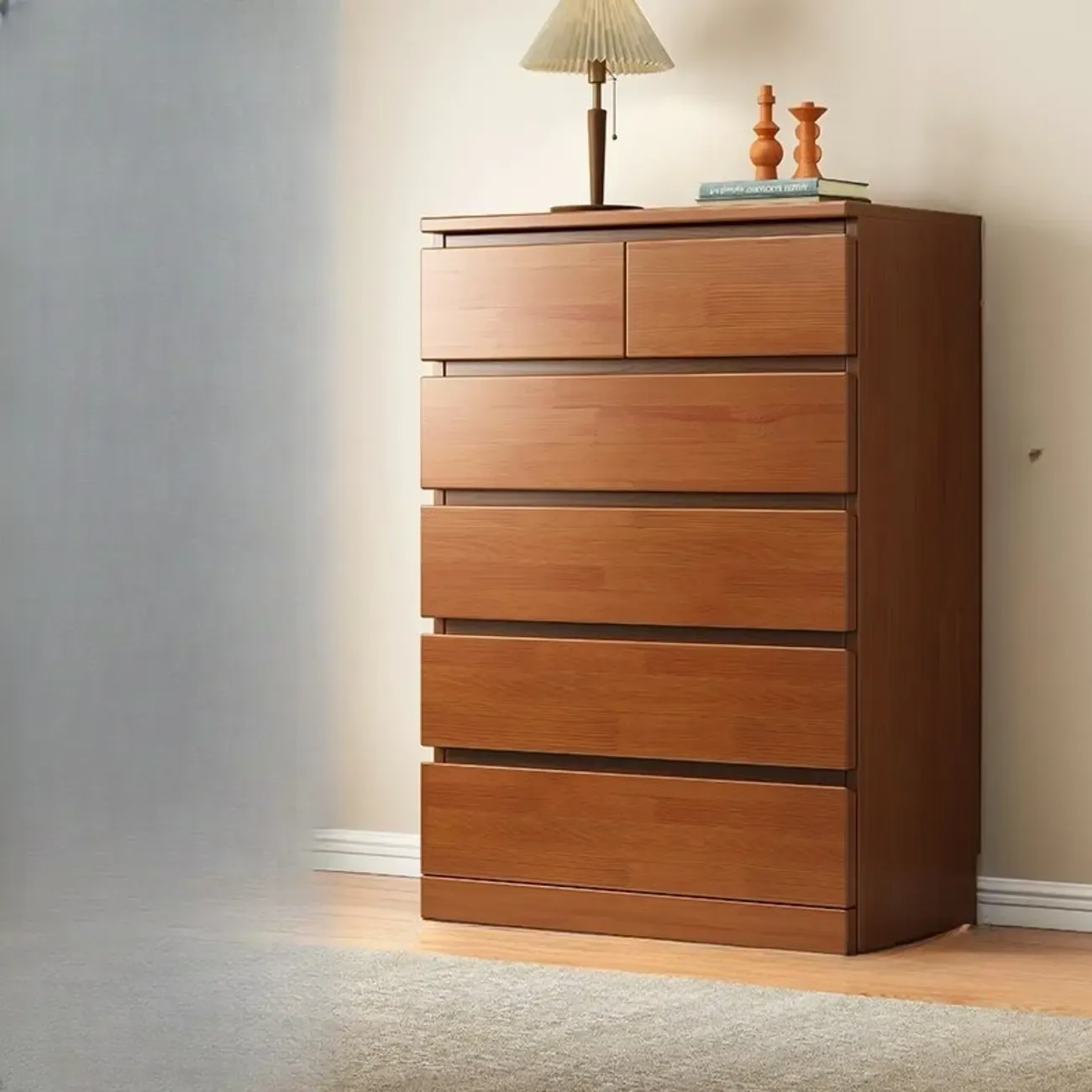 Modern Wood Dressers in Natural Finish Image - 21