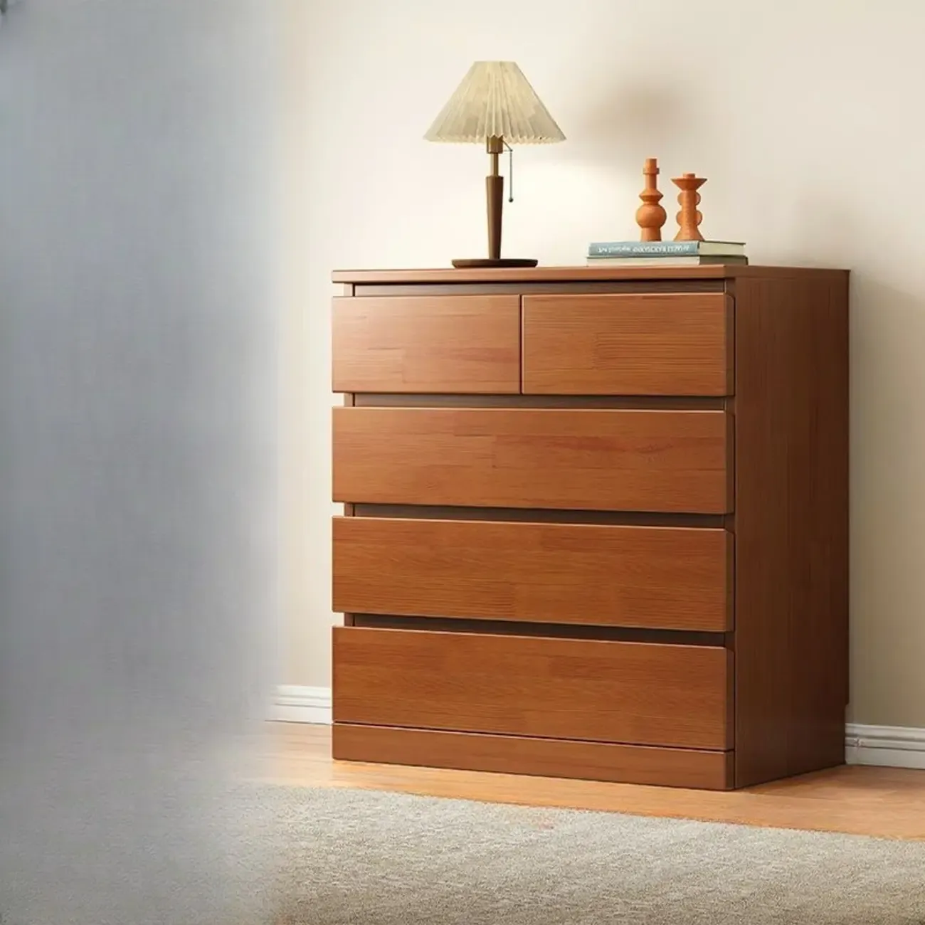 Modern Wood Dressers in Natural Finish Image - 22