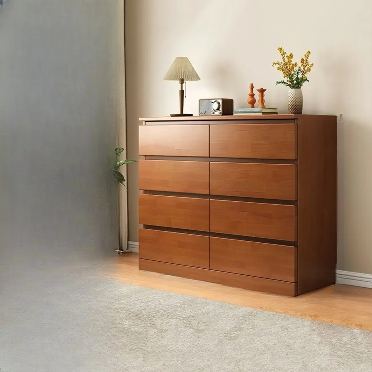 Modern Wood Dressers in Natural Finish Image - 23