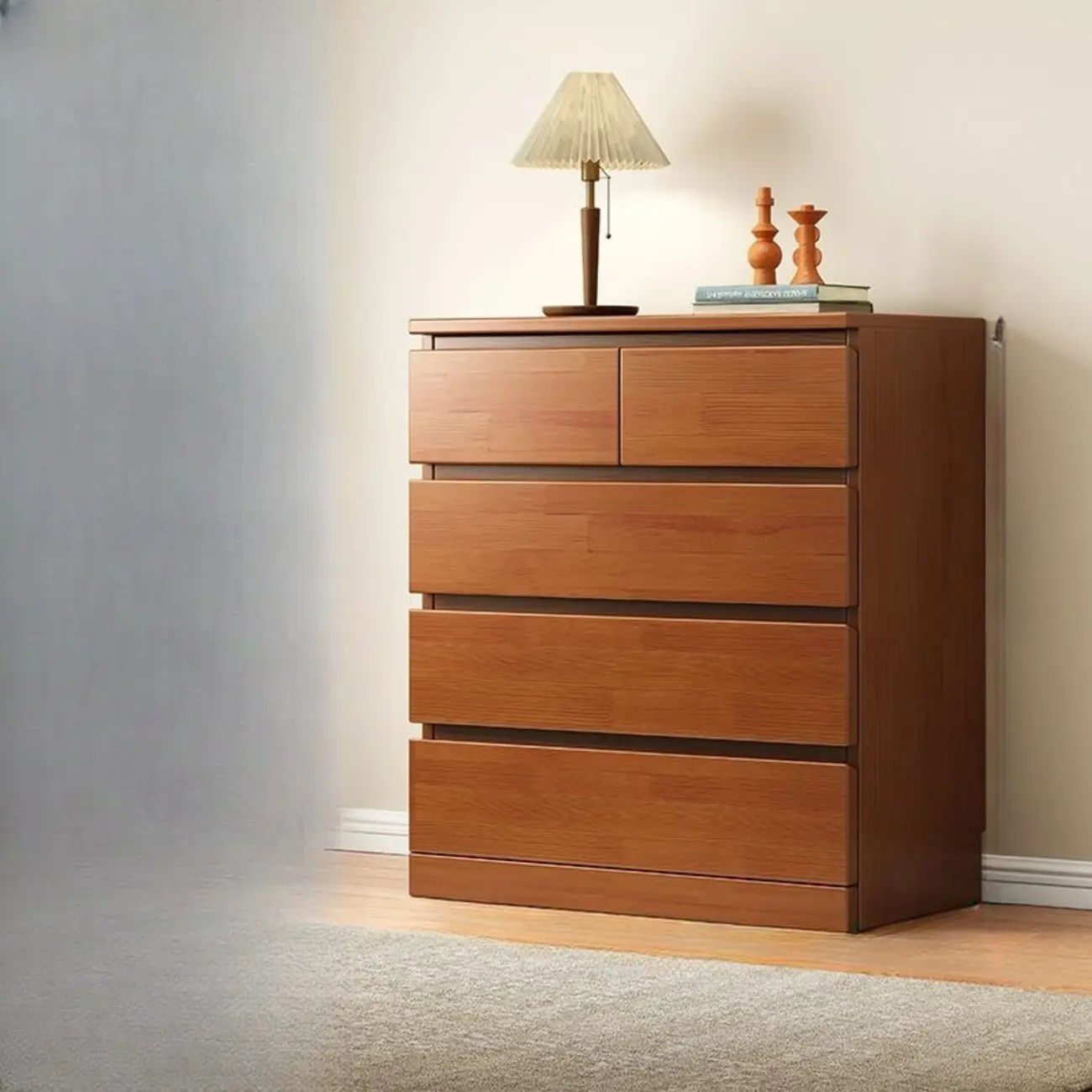 Modern Wood Dressers in Natural Finish Image - 24 | homeyfad