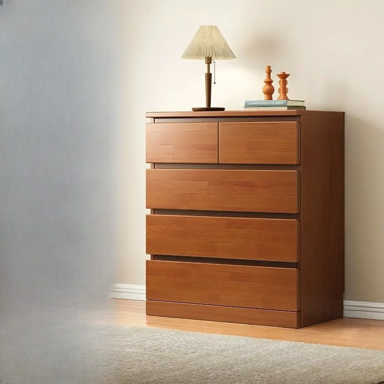 Modern Wood Dressers in Natural Finish Image - 25