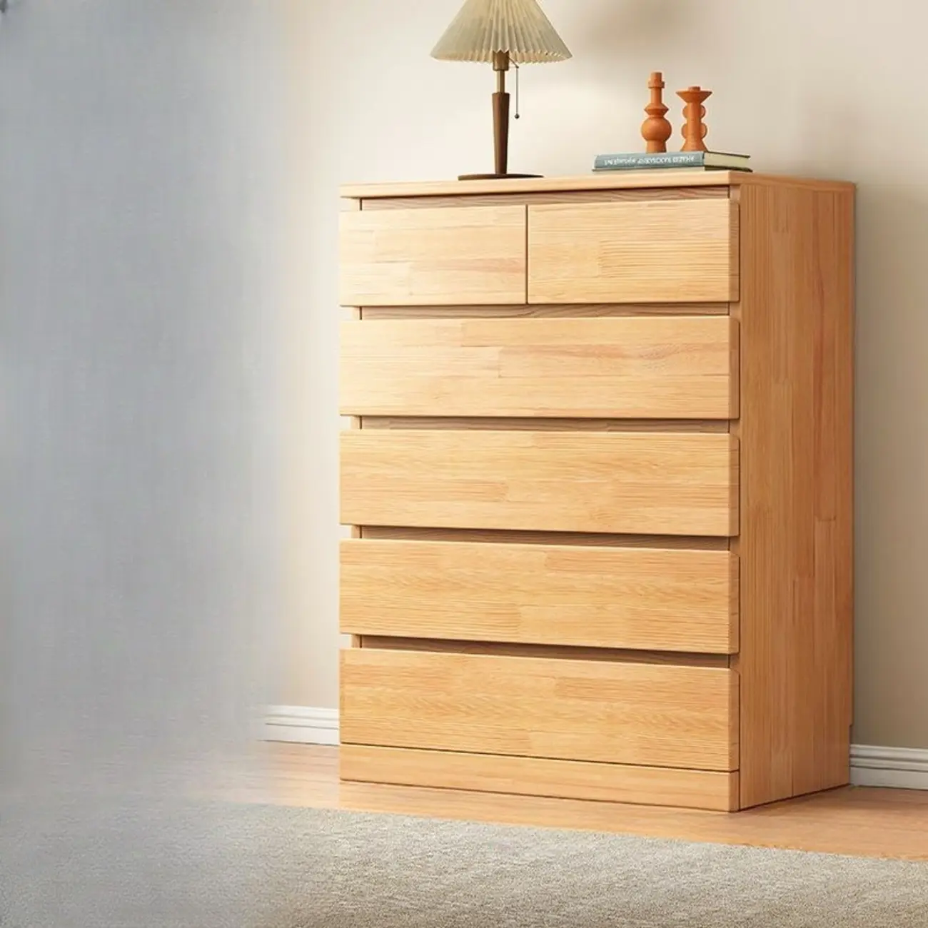 Modern Wood Dressers in Natural Finish Image - 30 | homeyfad