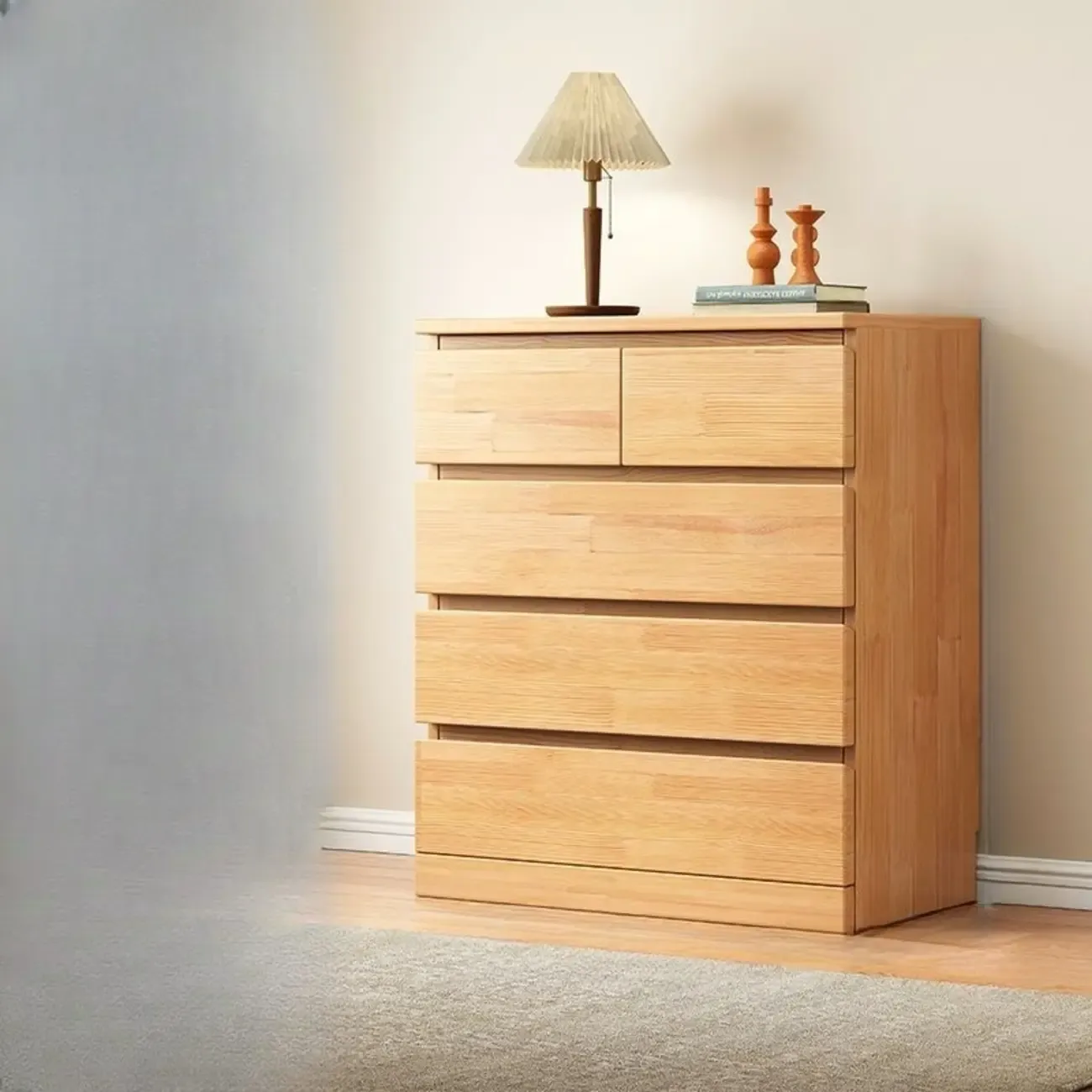 Modern Wood Dressers in Natural Finish Image - 36