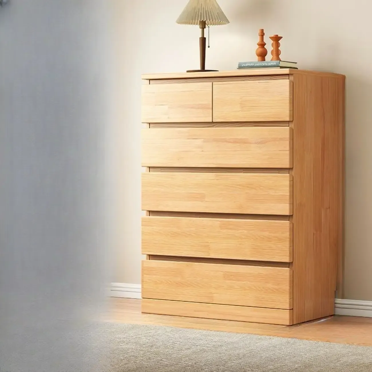 Modern Wood Dressers in Natural Finish Image - 37
