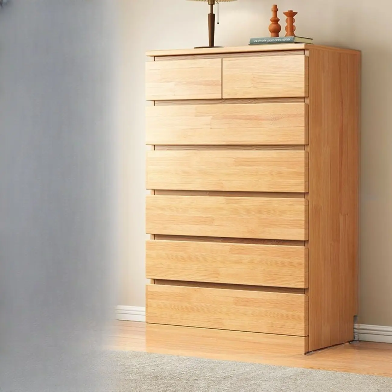 Modern Wood Dressers in Natural Finish Image - 39 | homeyfad