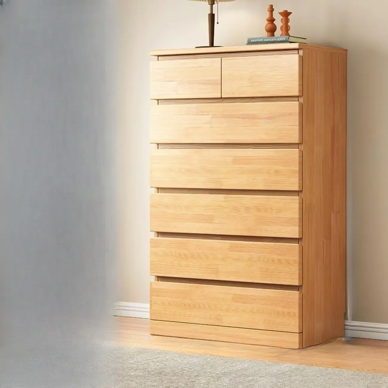 Modern Wood Dressers in Natural Finish Image - 40