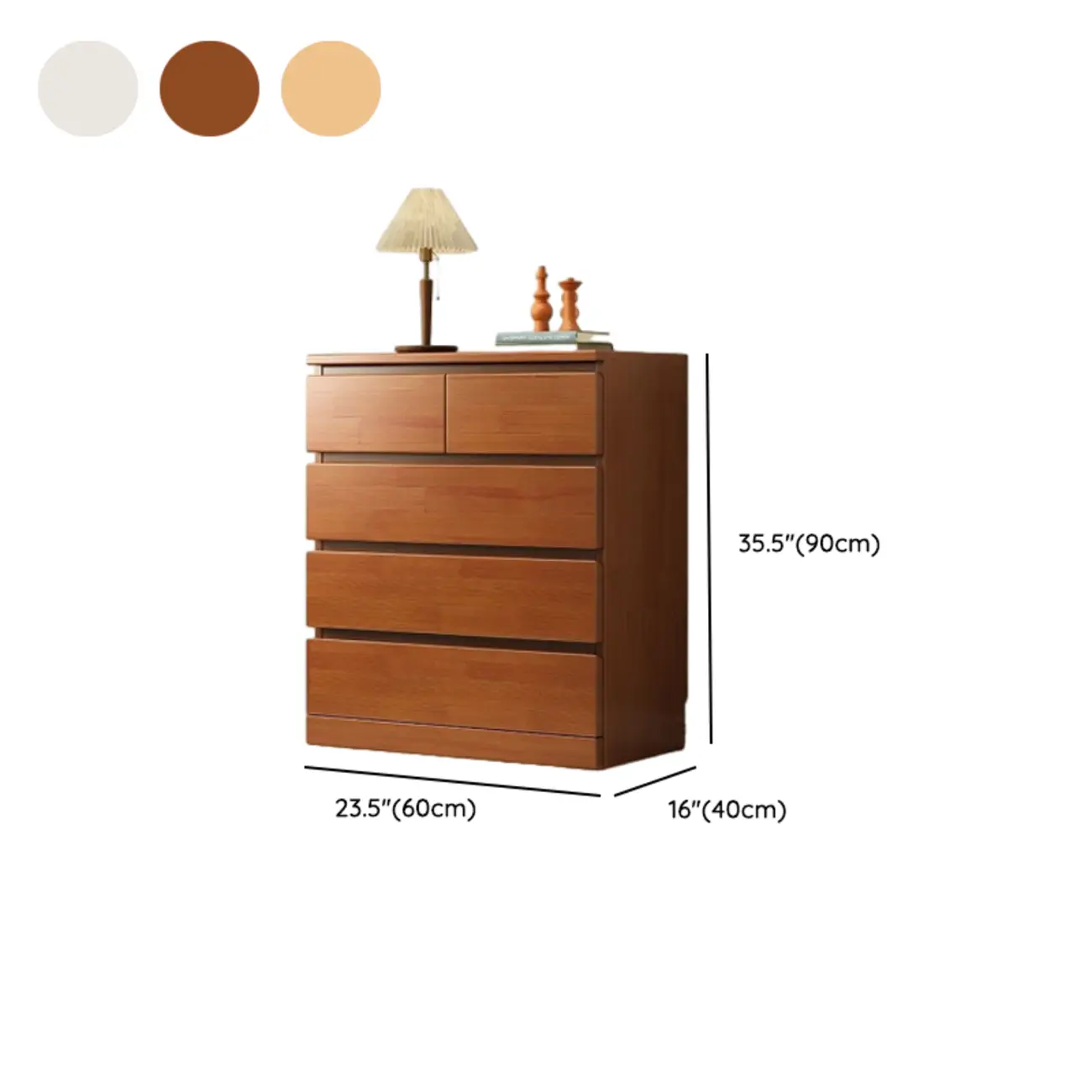 Modern Wood Dressers in Natural Finish #size | homeyfad